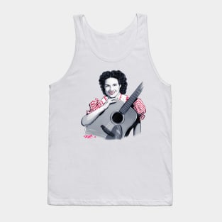 Kitty Wells - An illustration by Paul Cemmick Tank Top